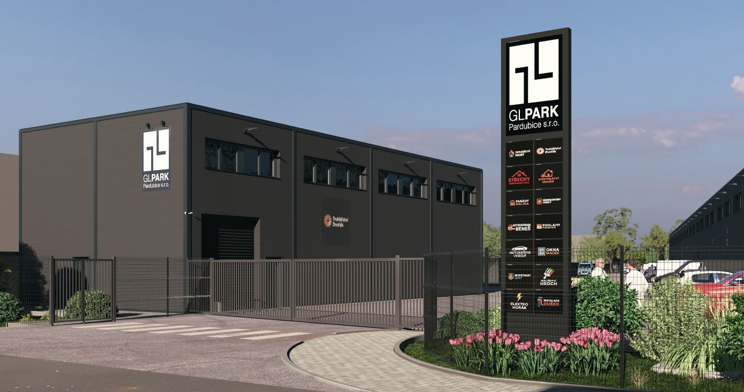 GL Park Pardubice, Semtín