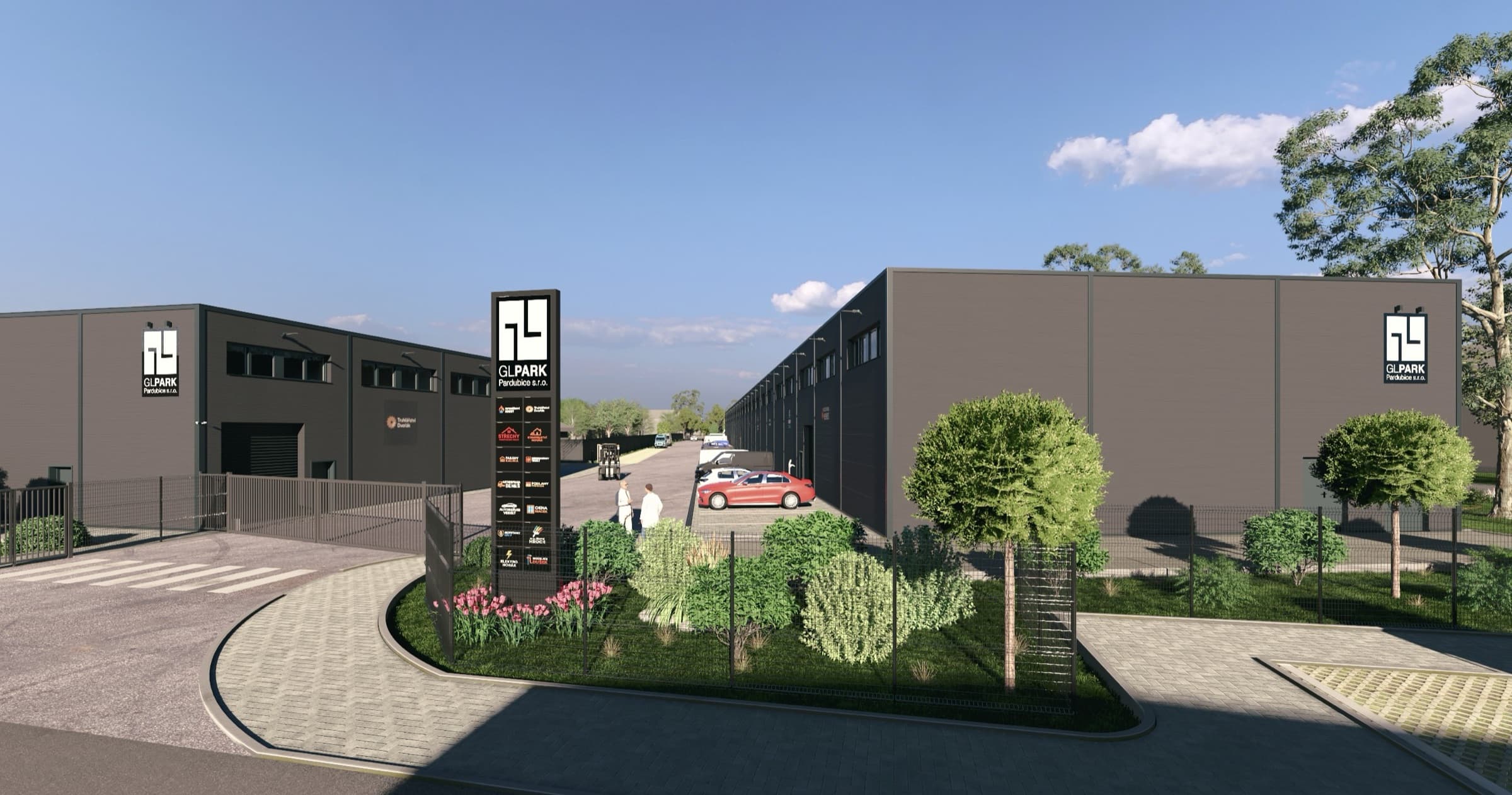 GL Park Pardubice, Semtín